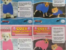 Clothes for dogs dog blankets wetry fleece warm