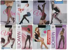 Classic ladies tights stockings colors designs