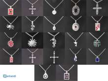 Necklaces chains silver pendants jewellery