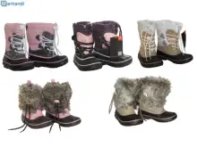 Botas de neve infantil