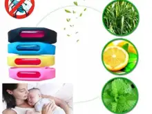 Mosquito Insect band Repellent Bracelet Silicone Adult Children S070-D (laos Poolas)