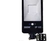 300W SOLAR STREET LAMPE MED EKSTERN LED 3246 SKU: 100 (lager i Polen)