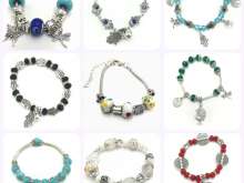 Set of Pandora Style Bracelets - Varied and High Quality for Business