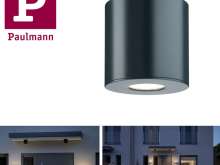 Paulmann Utendørs Lampehus Overflatemontert armatur IP44 5,3W 230V 55° Varm 796