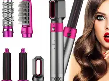 HAIR SET BRUSH CURLER DRYER 5IN1 HIGH QUALITY SKU:387-A (stock in PL)