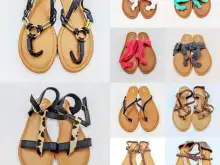 SANDALIAS DE MUJER DE MARCA grado A, Tallas 36-41, marcas europeas