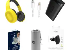 Stock of electronic accessories, new and original