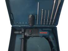 Boxer rotary hammer 2650W SDS+ - soft grip - 4850 beats per minute - incl. 3 SDS drills and 2 SDS chisels