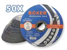 Meules Boxer Tools 125 x 1.2 mm - Vitesse max 12200 RPM