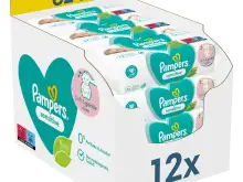 Pampers Baby Vochtige Doekjes Sensitive 12x52 (624 stuks)