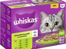 WHISKAS MP 1 ACC. TO SELECTION GEL 12X85G B