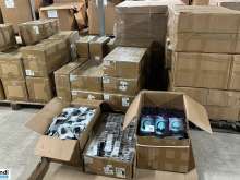 3 pallets of Category A electronics (5962 pcs): Headphones, Universal Remote Controls, IZOXIS Chargers