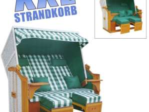 Discounter item giant beach chair XXL green / white Aldi Lidl remaining stock