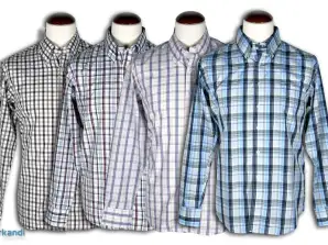 Chemises pour hommes réf. 1104 tailles 39 à 45. Tailles et couleurs assorties.