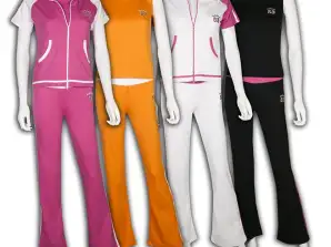 Sieviešu treniņtērpu komplekts Ref. 595 Izmēri M, L, XL, XXL. Krāsu asorti.