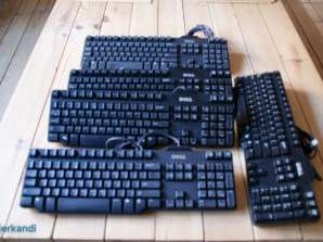 Keyboards Dell model SK-8115, QWERTY, good condition, wholesale price 2, 5 EUR