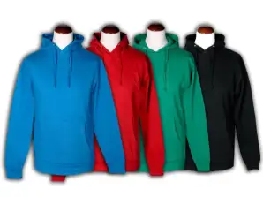 Heren sweatshirts Ref. 661 Maten S, M, L, XL, XXL. Diverse kleuren.