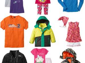 Kinder Mix Ladengeschäft - Gemischtes Lager Viele Kleidung für Kinder