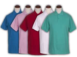 Мъжки памучни поло ризи Ref. 281 Размери M, L, XL, XXL. Разнообразни цветове