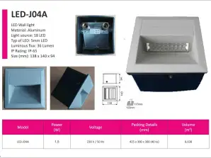 LED fasādes gaisma, LED-K01