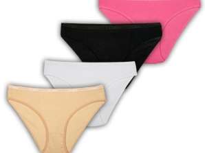 Lot of Cotton and Elastane Panties, Variety of Colors - Ref. 212 in sizes M to XXL