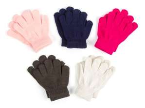 Πολλά μαγικά γάντια για παιδιά Ref. 602 Ένα μέγεθος ταιριάζει σε όλους. Εκτατός.