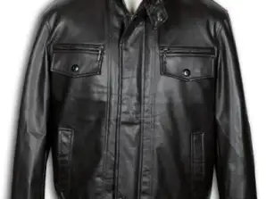 Високоякісна куртка зі штучного хутра для модних чоловіків. 1039