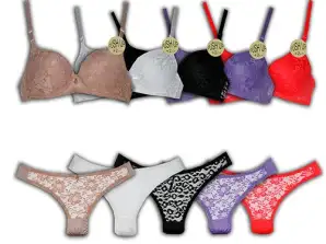 Push Up Bra Sets Ref. 1361 Assorted Colors