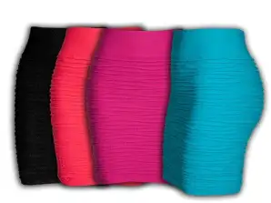 Κοριτσίστικες φούστες Ref. 711 Μεγέθη S/M, L/XL. Ευπροσάρμοστος. Ποικιλία χρωμάτων