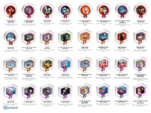 DISCS POWER TO PLAY DISNEY INFINITY GAME 1.0 2.0 3.0