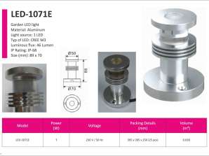 LED záhradné svietidlo, LED-1071E