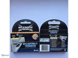 Wilkinson Quattro Titanium Precision Rasierklingen neu/OVP