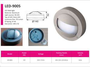 LED-ljus LED-9005