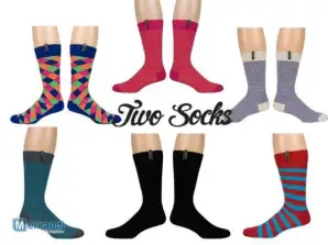 Кольорові шкарпетки чоловічі марки TWO SOCKS