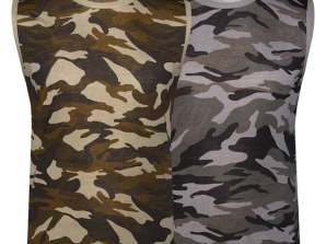 Camisetas Hombre Camuflaje Ref. F 922