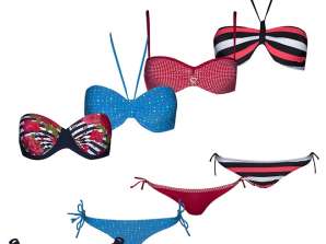 Bikinis, modèles assortis, tailles 36 à 46 . Réf. 210