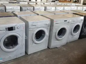Estoque de máquinas de lavar remodelado