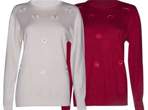 Women's Sweaters Ref. G 323 Sizes M/L, XL/XXL. Assorted colors.