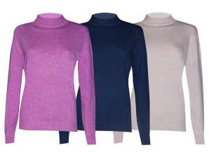Ženski puloverji Ref. ZCG 005 Velikosti M / L, XL / XXL Izbrane barve