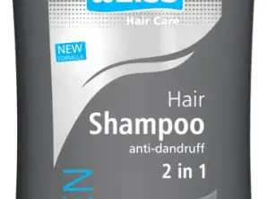 Šampon 2v1, šampon, sprcha & šampon pro muže 400 ml, ALPINWEISS