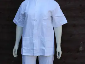 Clinic Clothing Workwear Women Men White Clinitem - Clothes for Clincs, Nursing Homes, Daycare Centers, Hospitals, Elderly Care Facilities and More - Price Reduced