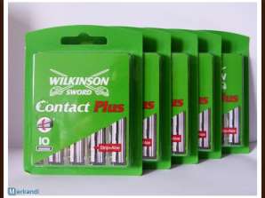 Wilkinson Sword Contact Plus Lâminas de lâminas de barbear