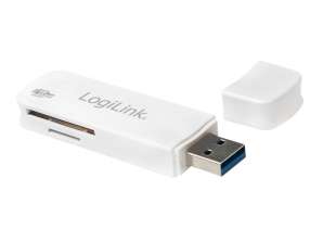 Lettore di schede LogiLink USB 3.0 bianco CR0034A