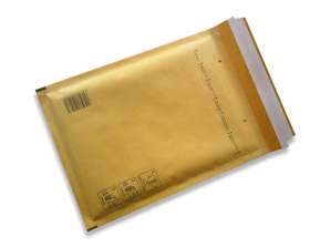 Air cushion mailing bags BROWN size A 120x175mm 200 pcs.