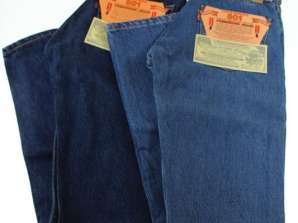 Levi's 501 Jeans - Микс от модели и размери, нови с етикети, модерни и стилни.