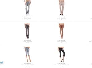 STOCK DE JEANS ET DES PANTALONS POUR LES FEMMES S / S