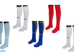 Futbolo sportinės kojinės. Įvairių spalvų