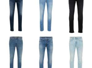 Mixujte pánske džínsové nohavice mix zvyšky značiek Jeans Fashion