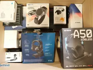 Mixed boxes and pallets with headphones - Unchecked online returns