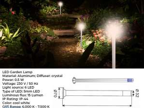 LED dārza gaismas